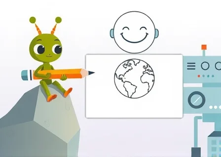 The Alien Who Wanted to Learn to Draw