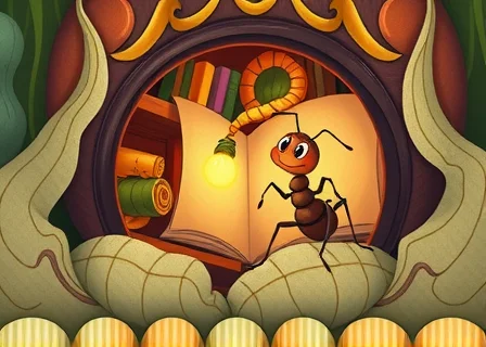 The Ant Who Built a Library