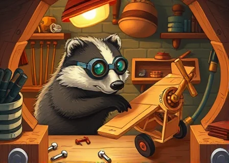 The Badger Who Was a Master of Inventions