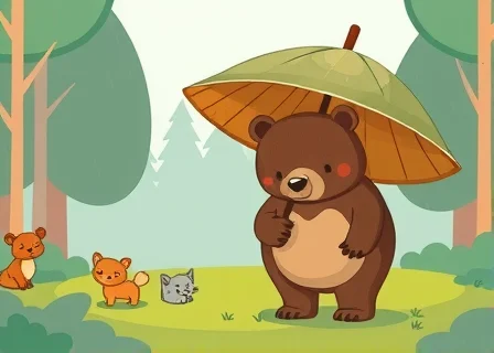 The Bear Who Protected the Forest