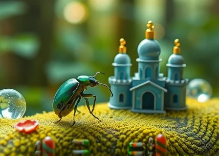 Жук, построивший хрустальный дворец