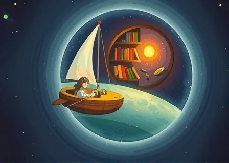 The Black Hole That Led to a Library