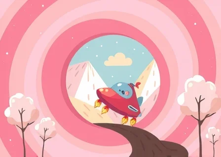 The Black Hole That Was a Shortcut to Candy Land
