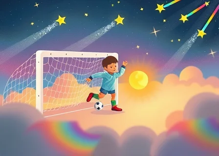 The Boy Who Played Football with Meteors
