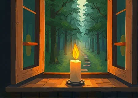 The Candle That Lit the Way for the Lost