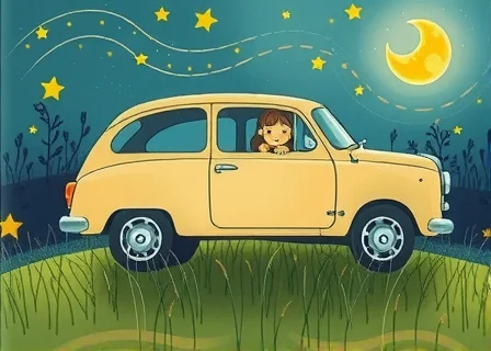 The Car That Flew When No One Looked