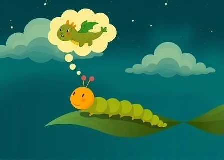The Caterpillar Who Dreamed of Being a Dragon