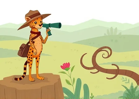 The Cheetah Who Was a Famous Explorer