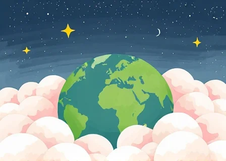The Clouds That Were the Earth's Magic