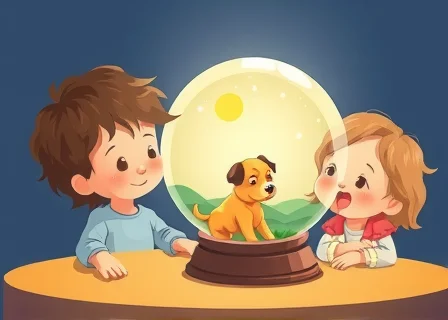 The Crystal Ball That Showed Future Friendships