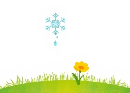 The First Snowflake of the Eternal Spring