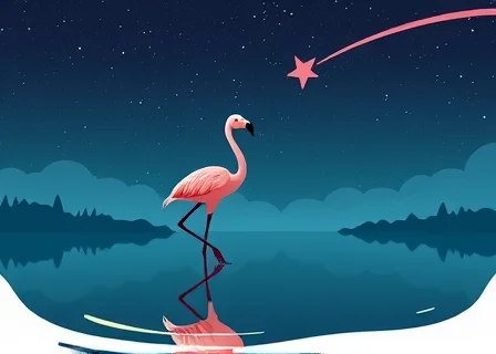 The Flamingo Who Dreamed of the Stars