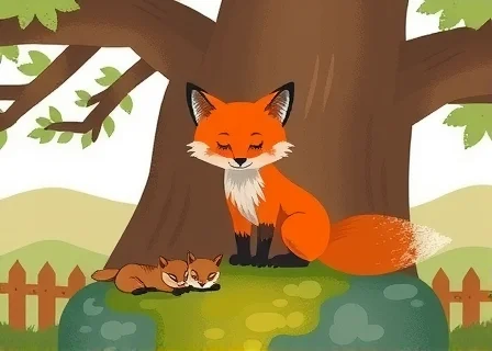 The Fox Who Was a Guardian of the Woods