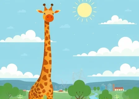 The Giraffe Who Could See the Whole World
