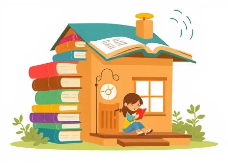 Девочка, жившая в доме из книг