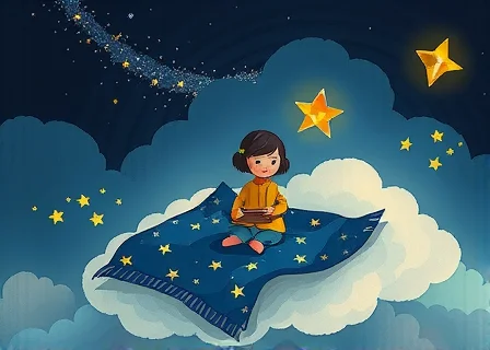 The Girl Who Wove the Fabric of the Night