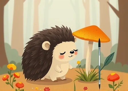 The Hedgehog Who Found a Golden Needle