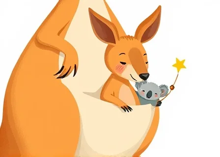The Kangaroo Who Had a Magic Pouch