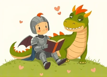 The Knight Who Rescued Dragons from Loneliness