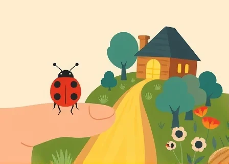 The Ladybug Who Brought Good Luck to the Lost