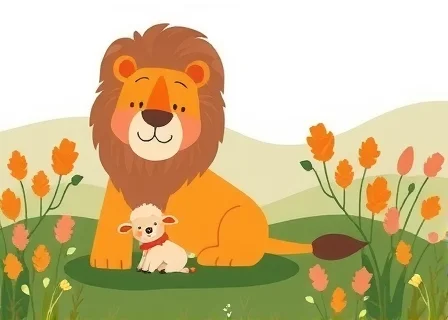 The Lion Who Was a Gentle King