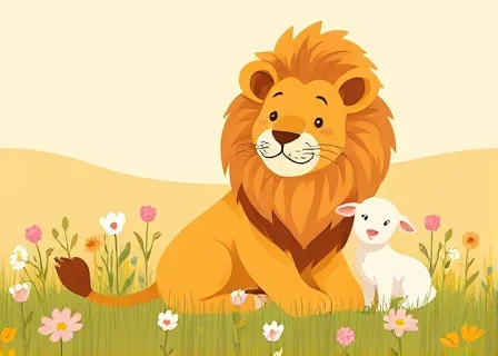 The Lion Who Was a Master of Peace