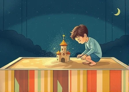 The Little Boy and His Moon-Dust Sandbox