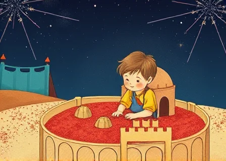 The Little Boy and His Sandbox of Stardust
