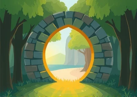The Magic Gate in the Middle of the Woods
