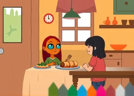 The Martian Who Came for Dinner