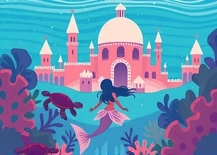 The Mermaid Who Discovered an Underwater City
