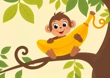 The Monkey Who Discovered a Magic Banana