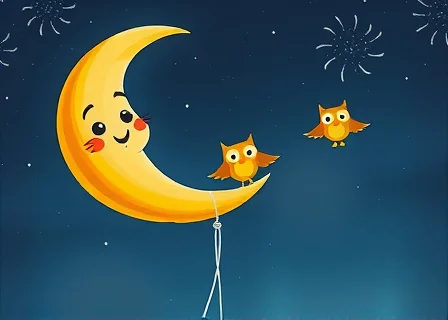 The Moon That Wanted to Be a Silver Balloon