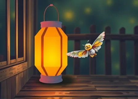 The Moth Who Found the Heart of the Light