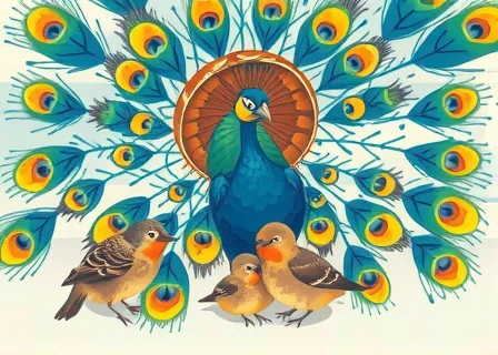 The Peacock Who Shared His Beauty with All