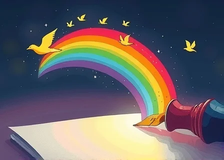 The Pen That Wrote in Every Color of the Rainbow