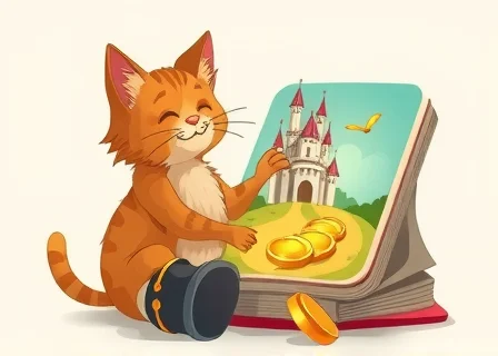 Кот в сапожках и волшебное приложение