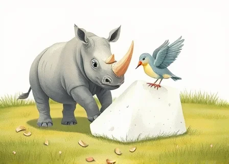 The Rhino Who Was a Gentle Giant