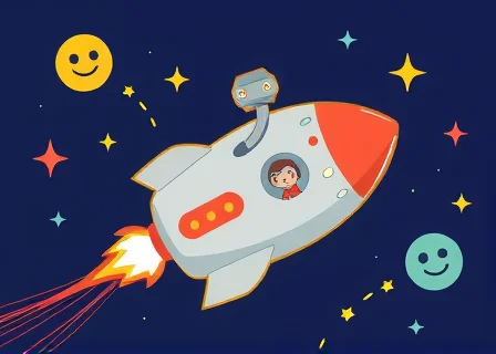 The Rocket That Flew on Happy Thoughts