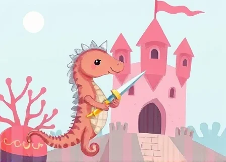The Seahorse Who Was a Little Hero