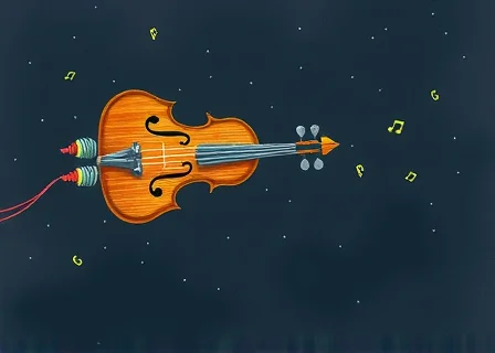 The Spaceship That Looked Like a Flying Violin