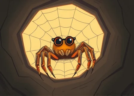 The Spider Who Studied Geometry