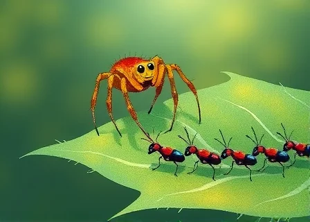 The Spider Who Wove Sweaters for Ants