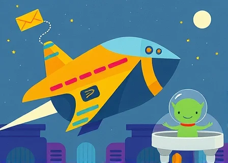 The Starship That Delivered Letters to Aliens