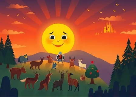The Sun Who Was the Best Storyteller