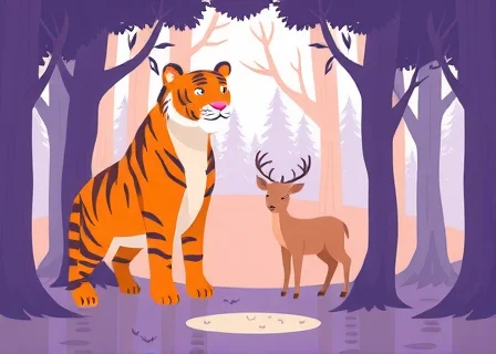 The Tiger Who Was a Brave Protector