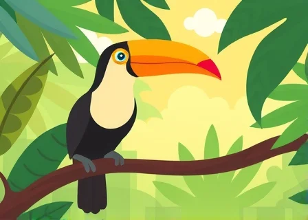 The Toucan Who Had the Brightest Feathers