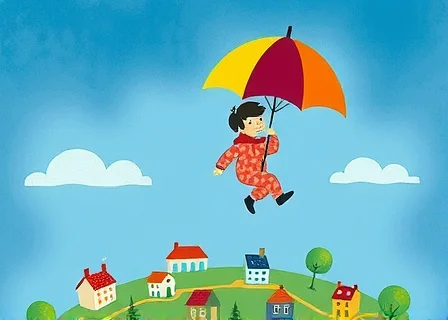 The Umbrella That Could Take You to the Clouds